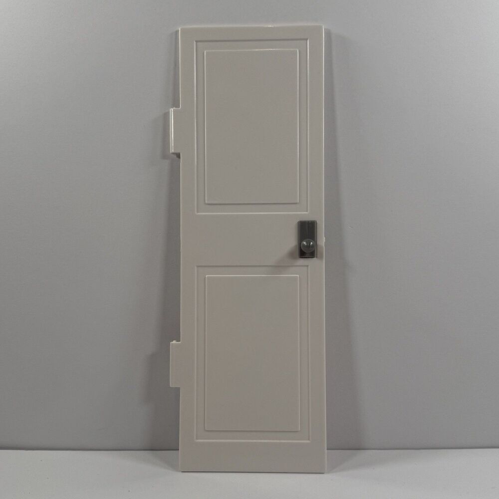 2005 Barbie Totally Real Dollhouse Replacement Part - WHITE BATHROOM DOOR